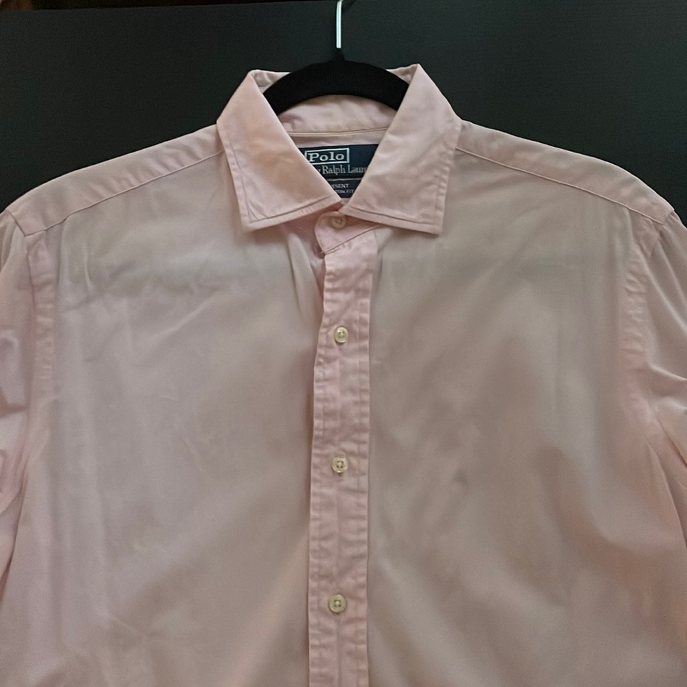 Polo by Ralph Lauren pink dress shirt